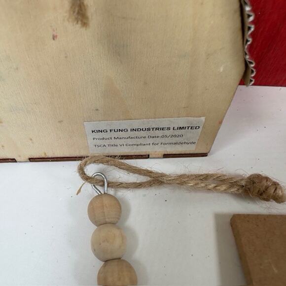 Christmas Plaid Ornaments Lot/Bundle Barns-Reindeer-Trees-Wreath-Holiday - Picture 13 of 16